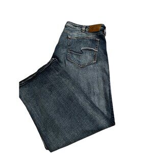 Silver jean co men’s blue jeans relaxed fit  straight leg sz W40/L.32